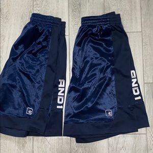 And 1 Jordan basketball shorts:)